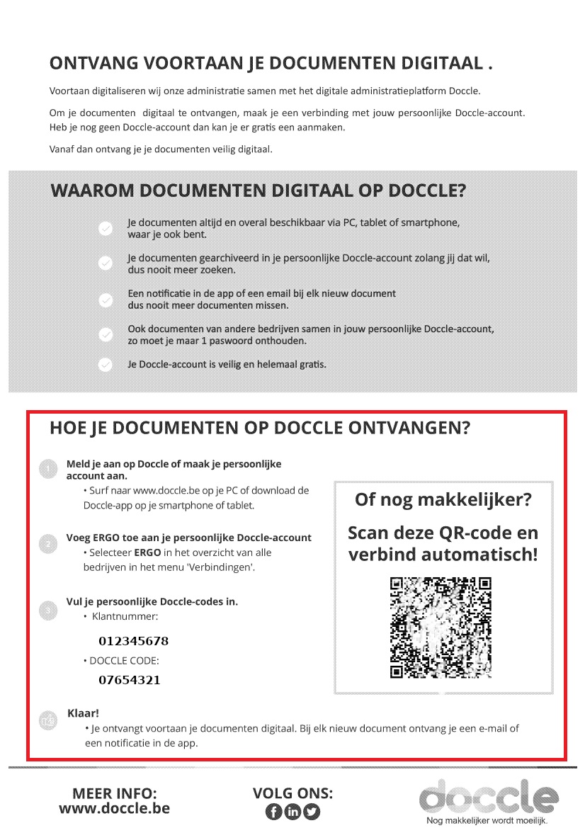 Doccle voorbeeld NL